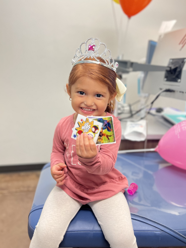 Happy Ohio Patient with Prizes