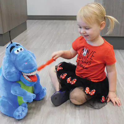 Ohio Patient Learning About Dental Health